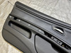 2008-2013 E93 BMW M3 Convertible Interior Door Panels / Black Novillo Leather / Pair /   E9M06
