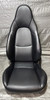 2001-2005 Mazda Miata Black Leather Seats / Pair  /   NB258