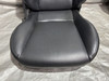 2001-2005 Mazda Miata Black Leather Seats / Pair  /   NB258