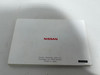 2004 Nissan 350z Touring Convertible Factory Owner's Manual w/ Case /   5Z029