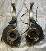 2003-2008 Nissan 350Z Front Spindles / Hubs / Knuckles / Pair *DAMAGE* / 75K 5Z029