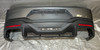 2024-2025 Ford Mustang GT Dark Horse S650 Rear Bumper Cover w/ Diffuser / Carbonized Gray Metallic FM201