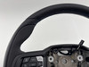 2024-2025 Ford Mustang GT Dark Horse S650 Black Leather Steering Wheel w/ Blue Stitching / Controls / Manual /   FM201