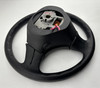 1999-2000 Mazda Miata Nardi Black Leather Steering Wheel w/ Airbag /   NA112