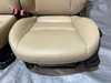 2009-2015 Mazda Mx5 Miata OEM Leather Seats / Dune Beige / Pair / NC106