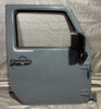 2011-2018 Jeep Wrangler JK Unlimited 4DR Passenger Front Door  / Anvil Clear Coat  JK017