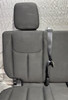 2013-2018 Jeep Wrangler JK Unlimited 4DR Black Cloth 60/40 Rear Seat Set /   JK017