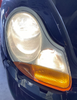1999-2001 Porsche 996 911 Passenger Side Headlight / Halogen / Amber /   P6019