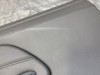 1999-2004 Porsche 996 911 Graphite Gray Full Leather Interior Door Panels / Pair /   P6019