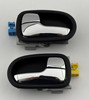1999-2000 Mazda Miata Interior Door Handles / Chrome /   NB270