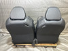 2022-2023 Subaru BRZ Limited Black Leather / Ultrasuede Front Seats w/ Red Stitching / Pair / FB209