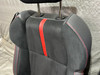 2022-2023 Subaru BRZ Limited Black Leather / Ultrasuede Front Seats w/ Red Stitching / Pair / FB209