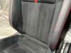 2022-2023 Subaru BRZ Limited Black Leather / Ultrasuede Front Seats w/ Red Stitching / Pair / FB209