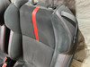 2022-2023 Subaru BRZ Limited Black Leather / Ultrasuede Front Seats w/ Red Stitching / Pair / FB209
