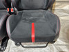 2022-2023 Subaru BRZ Limited Black Leather / Ultrasuede Front Seats w/ Red Stitching / Pair / FB209