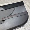 2022-2023 Subaru BRZ Limited Interior Door Panels / Black Leather / Red Stitching /   FB209