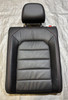 2015-2017 Volkswagen MK7 GTI 4DR Autobahn Black Leather Rear Seat Set / Red Stitching /   M7010
