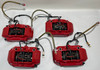 1997-2004 Porsche 986 Boxster  Brembo Brake Calipers w/ Stainless Hoses / Set of 4 / Red / 61K BX070