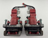 2017-2020 Fiat 124 Spider Abarth Rear Brake Calipers / Red Finish / 61K FD029