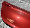 2013-2016 Porsche 981 Boxster / Cayman Passenger Door Assembly / Amaranth Red Metallic  BC206