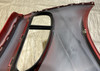 2013-2016 Porsche 981 Boxster / Cayman Passenger Side Skirt / Rocker Panel / Amaranth Red Metallic  BC206