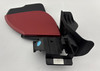 2013-2016 Porsche 981 Boxster Passenger Side Convertible Top Flap Hinge Cover / Amaranth Red Metallic  BC206