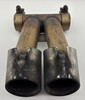 2013-2016 Porsche 981 Boxster S / Cayman S OEM Dual Exhaust Tip / 98111196100 /   BC206