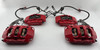 2013-2016 Porsche 981 Boxster S / Cayman S Brembo Brake Calipers / Red / Set of 4 / 53K BC206