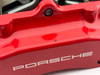 2013-2016 Porsche 981 Boxster S / Cayman S Brembo Brake Calipers / Red / Set of 4 / 53K BC206