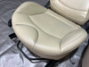 2009-2015 Mini Cooper R57 Convertible Polar Beige Leather Front Seats / Pair / R2033