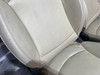 2009-2015 Mini Cooper R57 Convertible Polar Beige Leather Front Seats / Pair / R2033