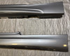 2008-2013 BMW 128i 135i E88 Convertible OEM Side Skirts Rocker Panels / Pair / Space Gray Metallic  B1013
