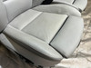2008-2013 BMW 128i 135i Convertible Front Sport Seats / Pair / Gray Boston Leather / B1013