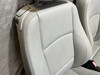 2008-2013 BMW 128i 135i Convertible Front Sport Seats / Pair / Gray Boston Leather / B1013