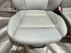 2008-2013 BMW 128i 135i Convertible Front Sport Seats / Pair / Gray Boston Leather / B1013