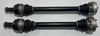 2008-2010 BMW 135i Rear Axles Half Shafts / Pair / Automatic / 70K B1013