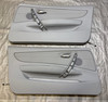 2008-2013 BMW E88 128i 135i Convertible Interior Door Panels / Gray / Pair / B1013
