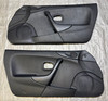 1999-2000 Mazda Miata Interior Door Panels / Pair / Black /   NB271