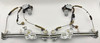 1999-2005 Mazda Miata OEM Power Window Regulators / Driver & Passenger /   NB271