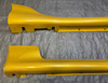 1999-2005 Mazda Miata Large Tupperware Side Skirts & Mud Flaps / Blazing Yellow  NB265