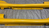 1999-2005 Mazda Miata Large Tupperware Side Skirts & Mud Flaps / Blazing Yellow  NB265