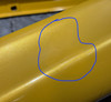 1999-2005 Mazda Miata Large Tupperware Side Skirts & Mud Flaps / Blazing Yellow  NB265
