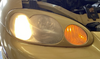 2001-2005 Mazda Miata Passenger Headlight w/ Trim Surround / Blazing Yellow  NB265