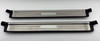 1999-2005 Mazda Miata Brushed Aluminum Door Sills Trim Panels / Pair / Black /   NB265