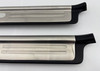 1999-2005 Mazda Miata Brushed Aluminum Door Sills Trim Panels / Pair / Black /   NB265