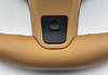 2009-2012 Porsche 987 Boxster / Cayman / 997 911 Sand Beige Leather Sport Steering Wheel / PDK /   BC036