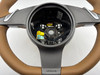 2009-2012 Porsche 987 Boxster / Cayman / 997 911 Sand Beige Leather Sport Steering Wheel / PDK /   BC036