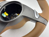2009-2012 Porsche 987 Boxster / Cayman / 997 911 Sand Beige Leather Sport Steering Wheel / PDK /   BC036