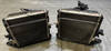 2005-2012 Porsche 987 Boxster Driver & Passenger Side Radiators Assemblies w/ Fans / 87K BC036