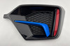 2020-2021 FK8 Honda Civic Type R Driver Side Rear Bumper Grille / Garnish / Boost Blue Pearl  TR107